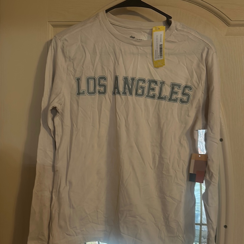 Los Angeles Off-White Long Sleeve Shirt